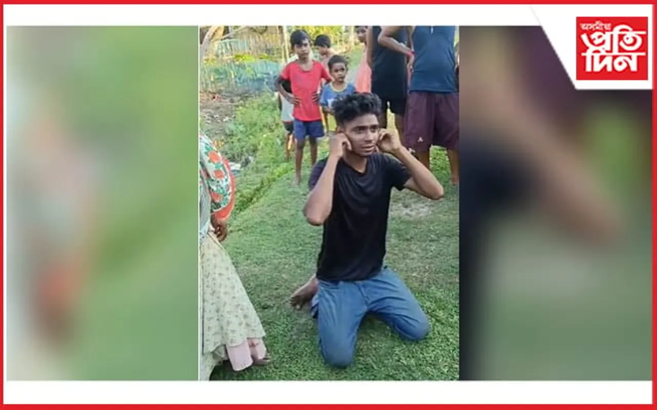 বিহপুৰীয়াত ড্ৰাগছ আসক্ত যুৱকক আঠু কঢ়ালে গাওঁৰক্ষী বাহিনীয়ে...